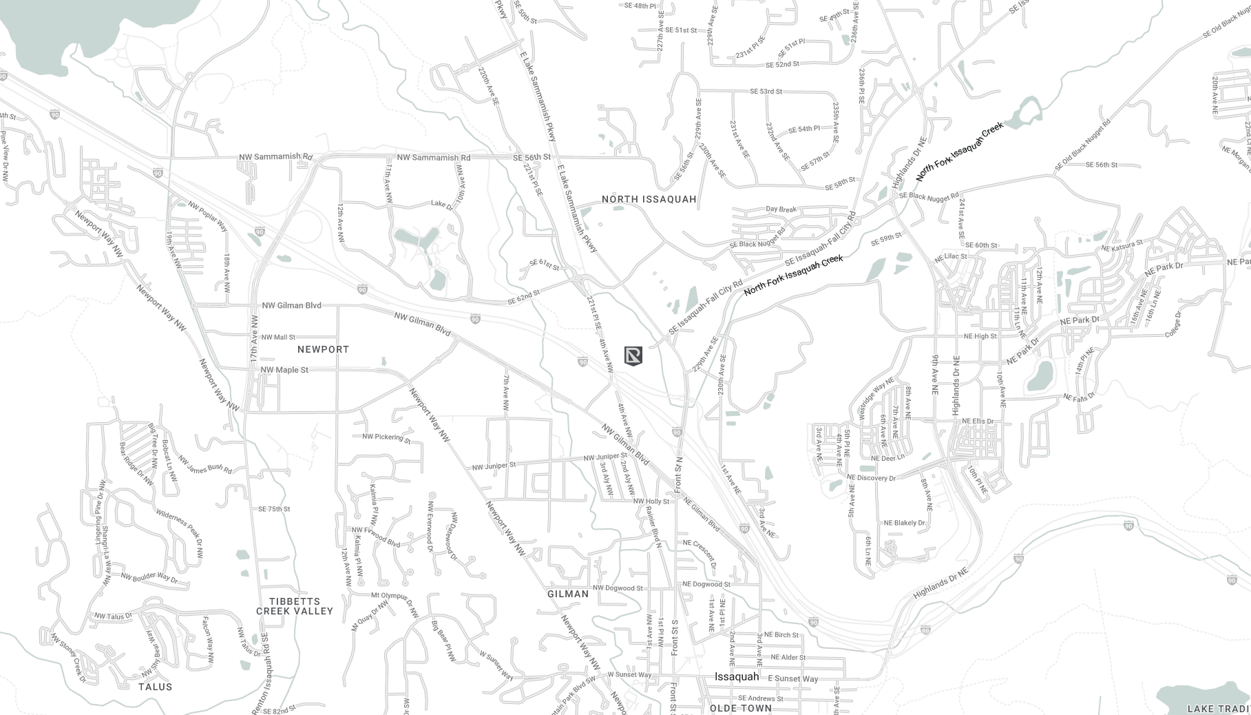 rhoadstone Location map